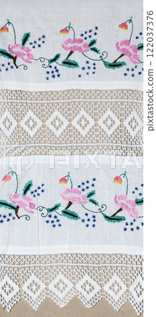 Handmade embroidery, folk arts and crafts Handmade embroidery, folk arts and crafts 122037376