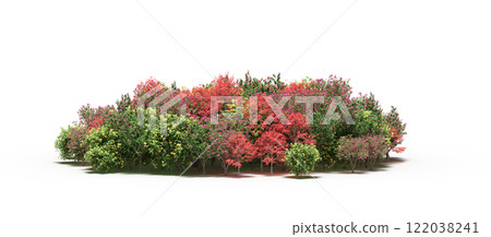 group of trees isolated on a transparent background, big trees in the forest, 3D illustration, cg render group of trees isolated on a transparent background, big trees in the forest, 3D illustration, cg render 122038241