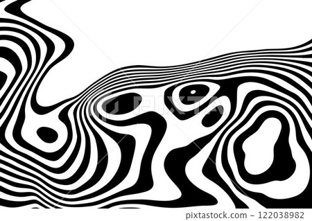 Abstract black and white seamless pattern. Abstract black and white seamless pattern. Eps 10 122038982