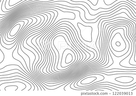 Abstract wave vector background. Stylized black White illusion. Modern graphic line art. Eps 10 Abstract wave vector background. Stylized black White illusion. Modern graphic line art. Eps 10 122039013