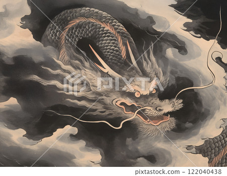 Dragon Ukiyo-e 122040438
