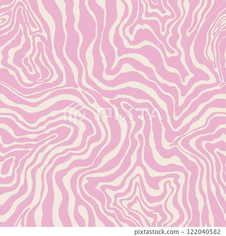 /Wavy swirl vector seamless pattern Hand drawn 1970 vector illustration. Sixties pattern trippy. Groovy hippy style. /Wavy swirl vector seamless pattern Hand drawn 1970 vector illustration. Sixties pattern trippy. Groovy hippy style. 122040582