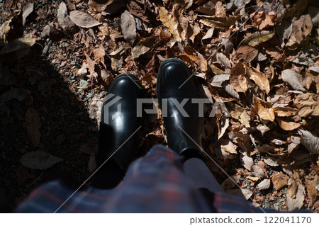 Walk on the fallen leaves Walk on the fallen leaves 122041170