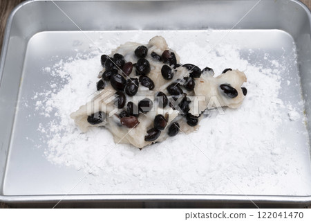 豆大福，黑豆大福，用剩下的黑豆做大福 122041470