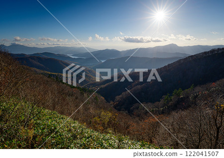 從白布峠看到的福島山脈 從白布峠看到的福島山脈 122041507