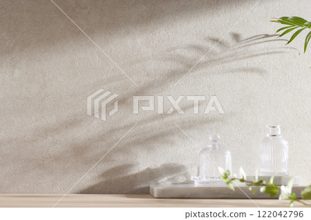 Natural beige background with a warm ambience. 122042796