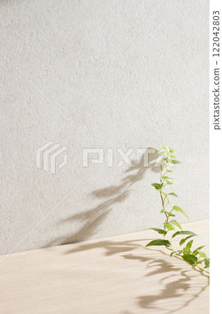 Natural beige background with a warm ambience. 122042803