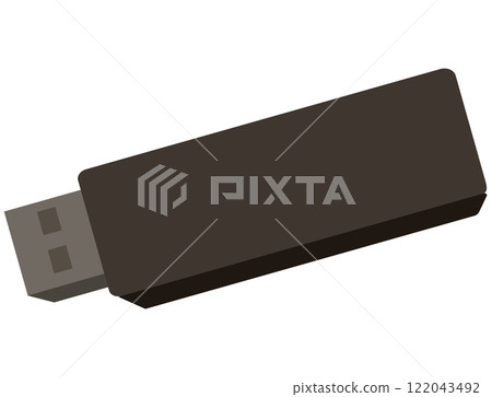 USB 記憶體。向量圖 USB 記憶體。向量圖 122043492