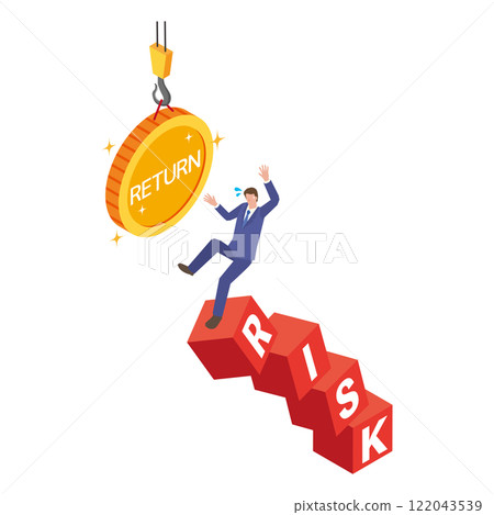 高風險高報酬的圖像說明 122043539