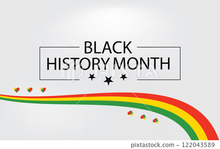 Black History Month Beautiful And Stylish Design 122043589