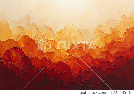 Vivid Abstract Artwork Featuring Swirling Patterns and Mesmerizing Color Contrasts 122044566