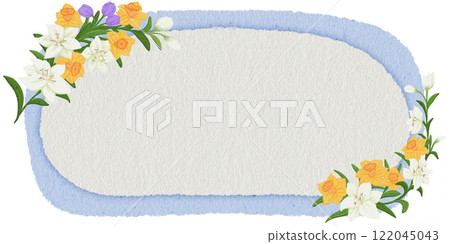 Easter Theme Message Box 122045043