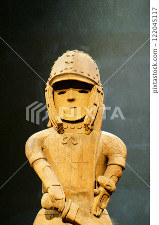 7505　Haniwa　Warrior with armor 122045117