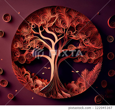 Big Tree Paper Craft 026 122045167
