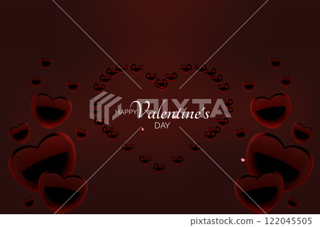 A Festive Valentine's Day Beautiful Design A Festive Valentine's Day Beautiful Design 122045505