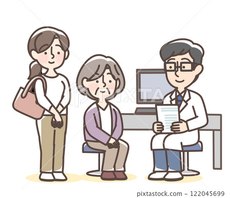 Grandmother, doctor and caregiver Grandmother, doctor and caregiver 122045699