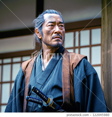 samurai, warrior, male 122045980