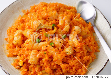 蝦子番茄醬雞肉飯 122046177