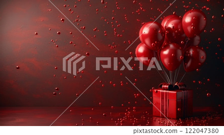 Perfect design for holiday and birthday celebrations. 122047380