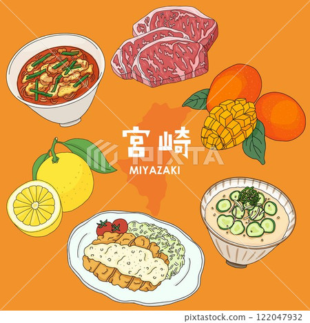 Miyazaki gourmet banner 122047932