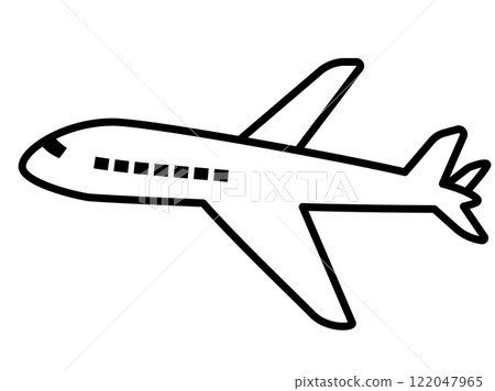 簡單的飛機圖示旅行圖像 簡單的飛機圖示旅行圖像 122047965