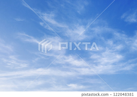 sky is blue and clear with no clouds sky is blue and clear with no clouds 122048381