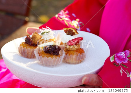 Korean traditional sweets, Chuak Korean traditional sweets, Chuak 122049375