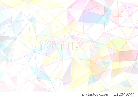 閃閃發光的彩色玻璃風格背景材料 122049744