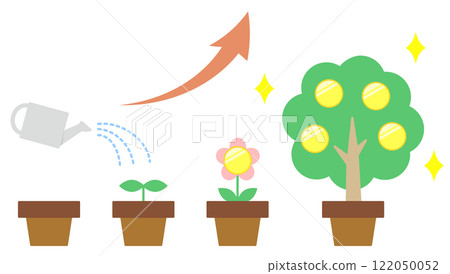 種植金錢樹的插圖 122050052