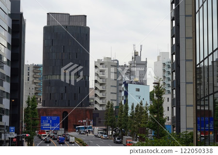 Iikura intersection surrounded by skyscrapers, November, Minato Ward, 1969 Iikura intersection Iikura intersection surrounded by skyscrapers, November, Minato Ward, 1969 Iikura intersection 122050338