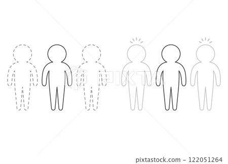 Labor shortage icon image (normal) 122051264