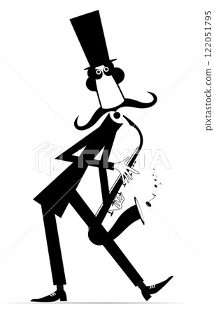 saxophone, vector, silhouette 122051795