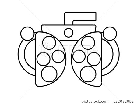 Phoropter ophthalmic testing device 122052092