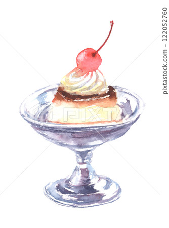 Pudding dessert – nostalgic sweets Pudding dessert – nostalgic sweets 122052760