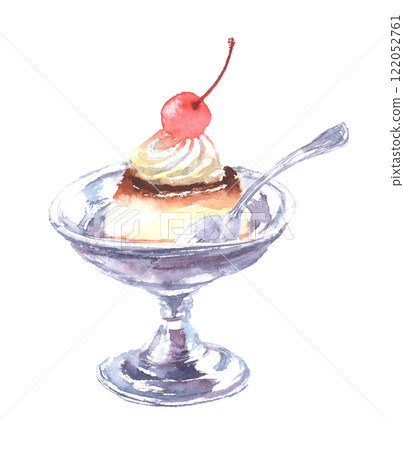 Pudding dessert – nostalgic sweets Pudding dessert – nostalgic sweets 122052761