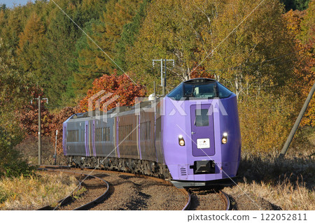 Muroran Main Line Local Section HOKKAIDO LOVE! Hitomegurigo Kiha 261 Numanohata to Iwamizawa 122052811