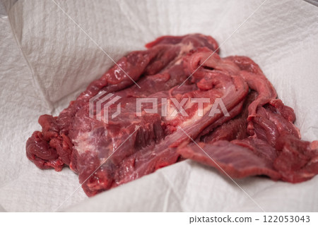 生鹿肉(照片素材) 生鹿肉(照片素材) 122053043