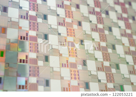 Silicon wafer for manufacturing semiconductor of integrated circuit. 122053221