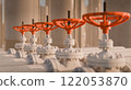 Gas Valves Used in the Oil & Gas Industry, 3d 122053870