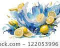 水彩畫/蔬果-Lemon_02 122053996