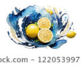 水彩畫/蔬果-Lemon_03 122053997
