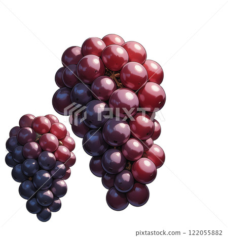 Fresh grapes that bring out the blessings of nature 122055882