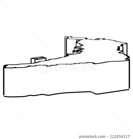 大阪府_等距圖_02 122056317