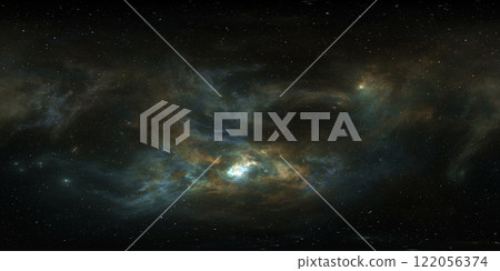 360 degree giant nebula after a supernova explosion, equirectangular projection, environment map. HDRI spherical panorama. 360 degree giant nebula after a supernova explosion, equirectangular projection, environment map. HDRI spherical panorama. 122056374
