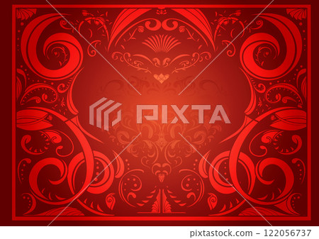 紅色的心型壁紙 122056737