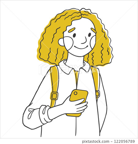 phone, woman, girl 122056789