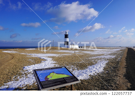 Cape Notoro Lighthouse in winter, 2025 122057737