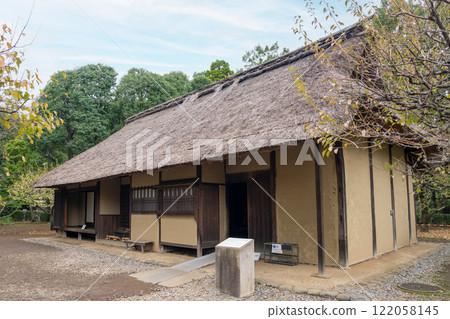 The house of the leader of the Hachioji Sennin Doshin at the Edo-Tokyo Open Air Architectural Museum The house of the leader of the Hachioji Sennin Doshin at the Edo-Tokyo Open Air Architectural Museum 122058145