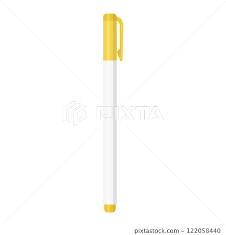 Yellow highlighter illustration 122058440