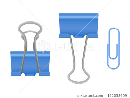 雙夾和寶石夾插圖集，藍色 122058609